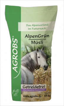 Agrobs AlpenGrün Müsli Palette  39 x 15 kg 