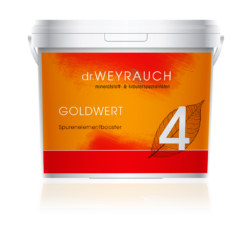 dr. WEYRAUCH Nr. 4 Goldwert Spurenelemente für Pferde