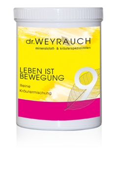 dr. WEYRAUCH Nr. 9 Leben ist Bewegung