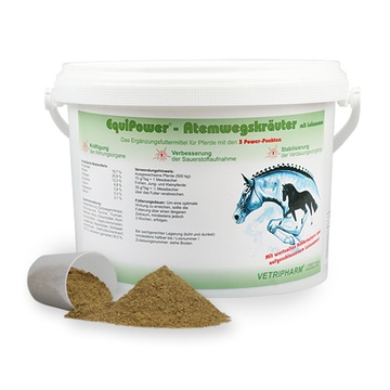 Vetripharm EquiPower - Atemwegskräuter 1,5 kg