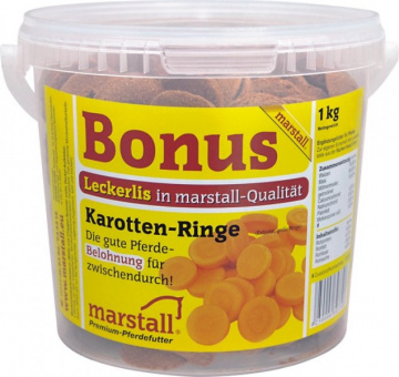 Marstall Bonus Karottenringe 1kg