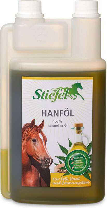 Stiefel Hanföl 1l Flasche 