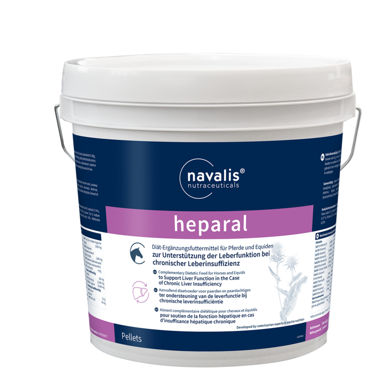Navalis heparal horse pellets 5kg Eimerabbildung 