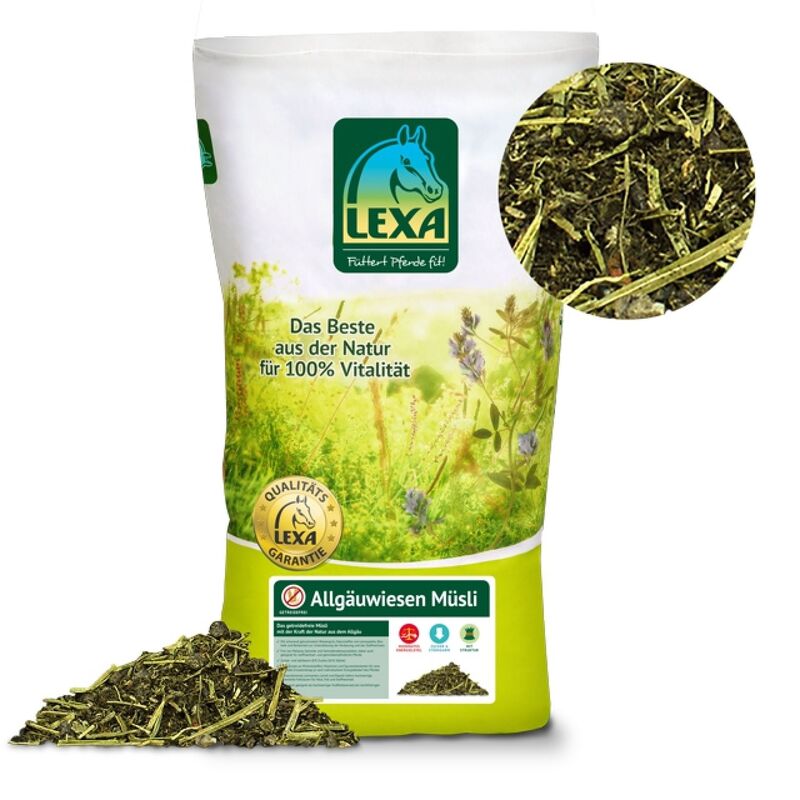 Lexa Allgäuwiesen Müsli Sackabbildung 