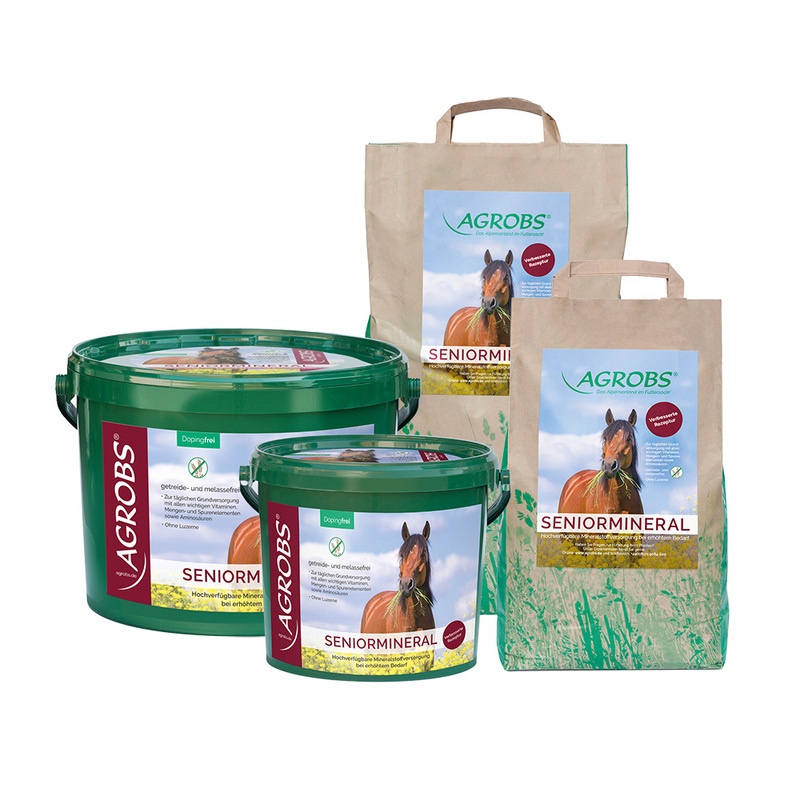 Agrobs Seniormineral Eimer und Nachfüllbeutel