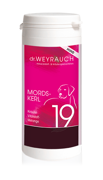 Dr. Weyrauch Nr.19 Mordskerl Hund Dosenabbildungen