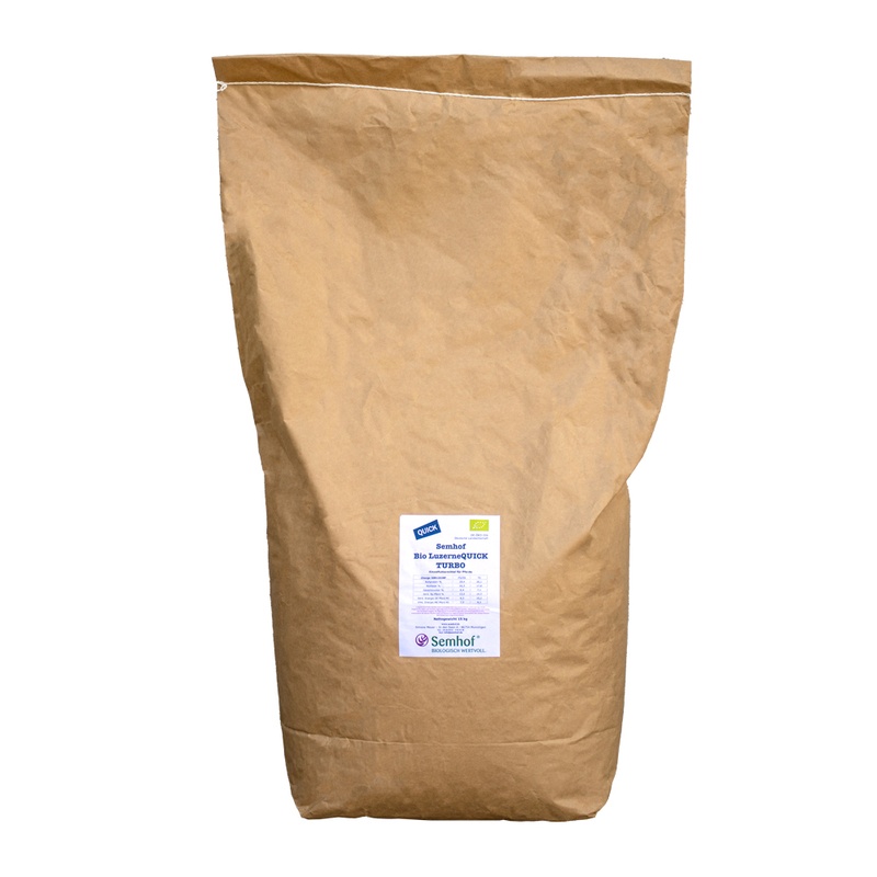Semhof Bio Luzernequick Turbo Sack 15 kg