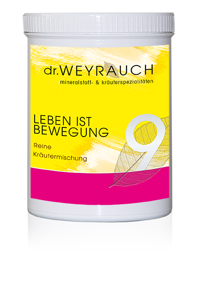Dr. Weyrauch Nr. 9 Leben ist Bewegung 400g Dosenab