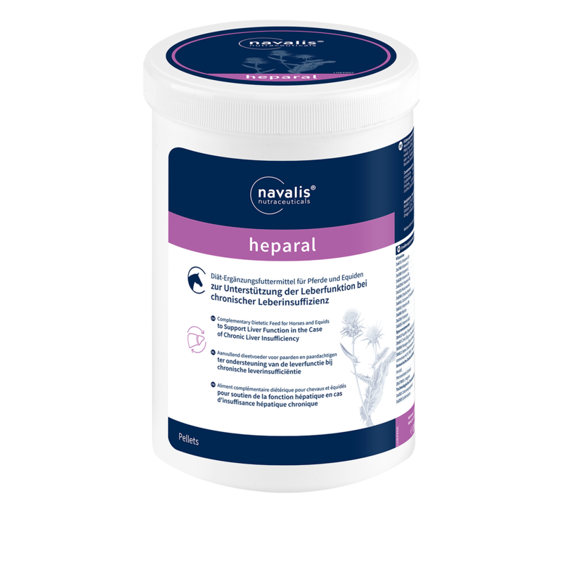 Navalis heparal horse Pellets 1kg Dosenabbild