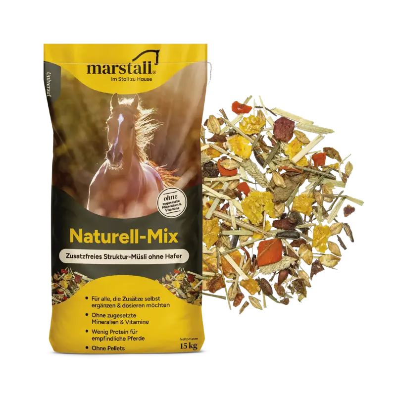 Marstall Naturell-Mix Struktur 15kg Sackabbildung