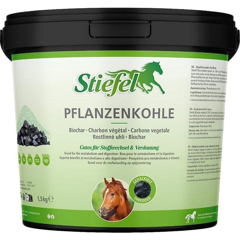 Stiefel Pflanzenkohle 1,5kg Eimerabbildung