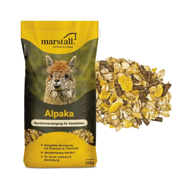 Marstall Alpaka+Co 15kg Sackabbildung 