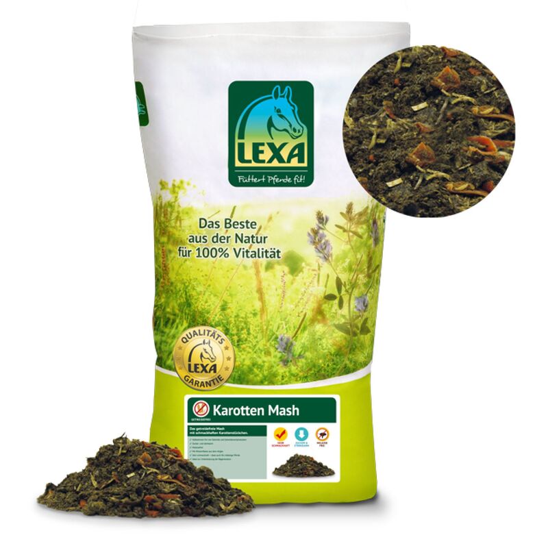 Lexa Karotten Mash Sackabbildung + Produkt lose 