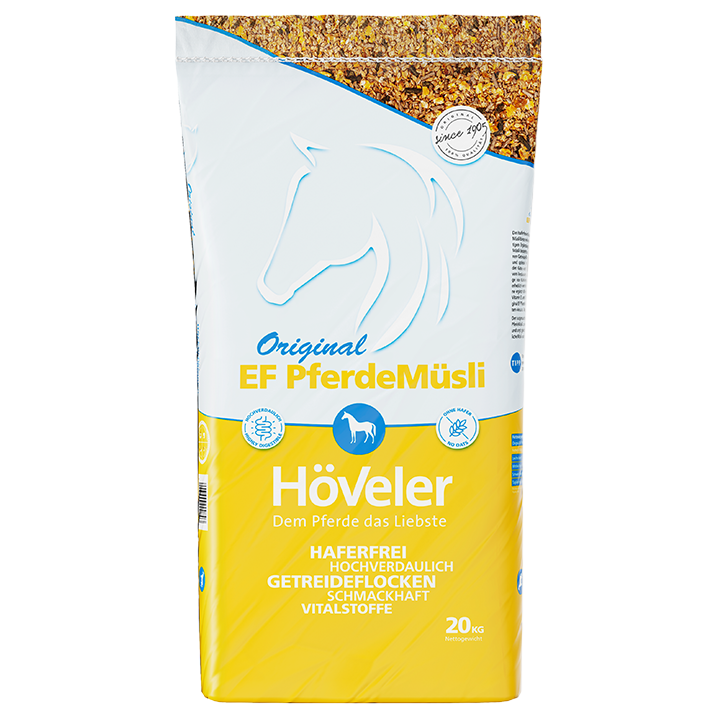 Höveler EF Pferdemüsli 20kg Sackabbildung 