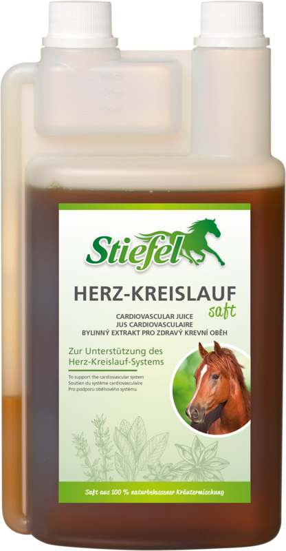 Stiefel Herz-Kreislauf-Saft Flasche