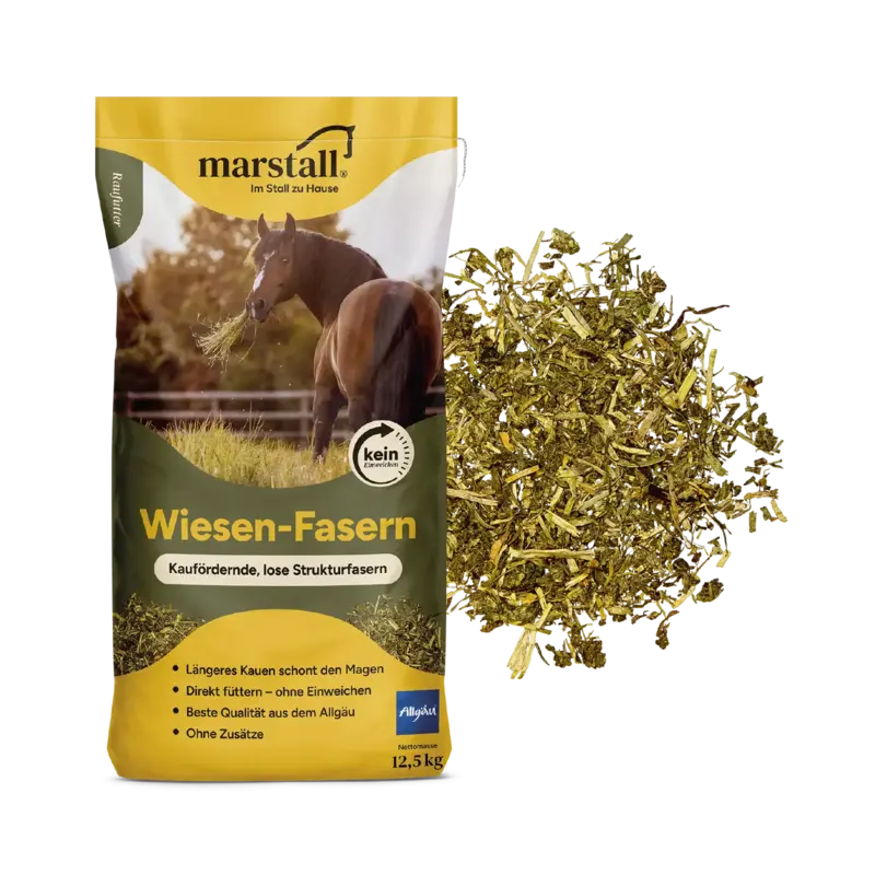 Marstall Wiesen-Fasern 12,5kg Sackabbildung + lose