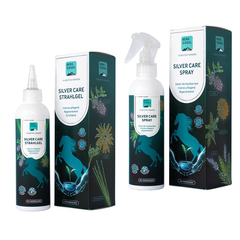 Bergsiegel Silver Care Bundle Spray+ Strahlgel
