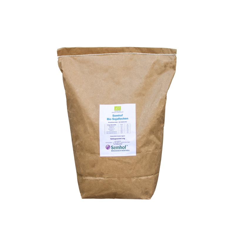 Semhof® Bio Sojaflocken Sack 5 kg