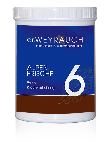 Dr. Weyrauch Nr.6 Alpenfrische 400g Dosenabbildung