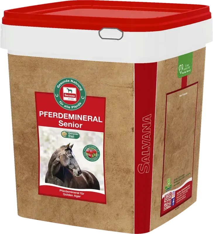 Salvana Pferdemineral Senior getreidefrei Eimerabb