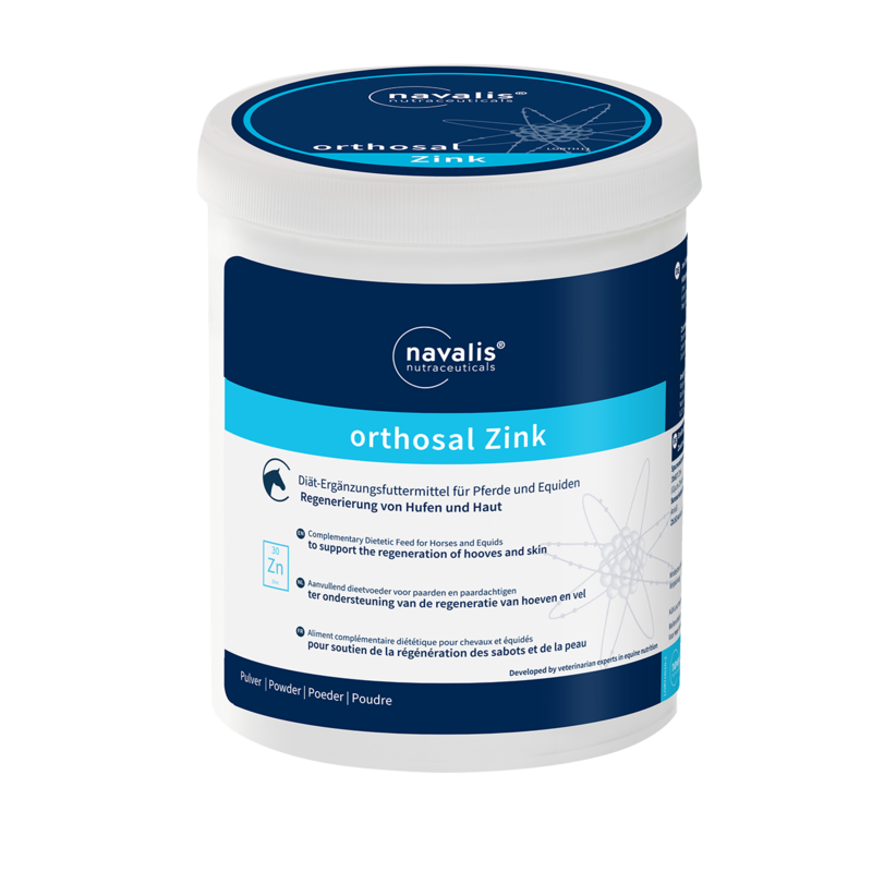 Navalis orthosal Zink horse Pulver 750g Dosenabb