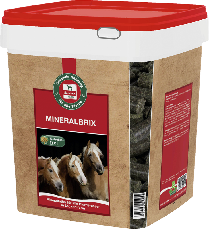 Salvana Mineralbrix getreidefrei 8kg Eimerabbildun
